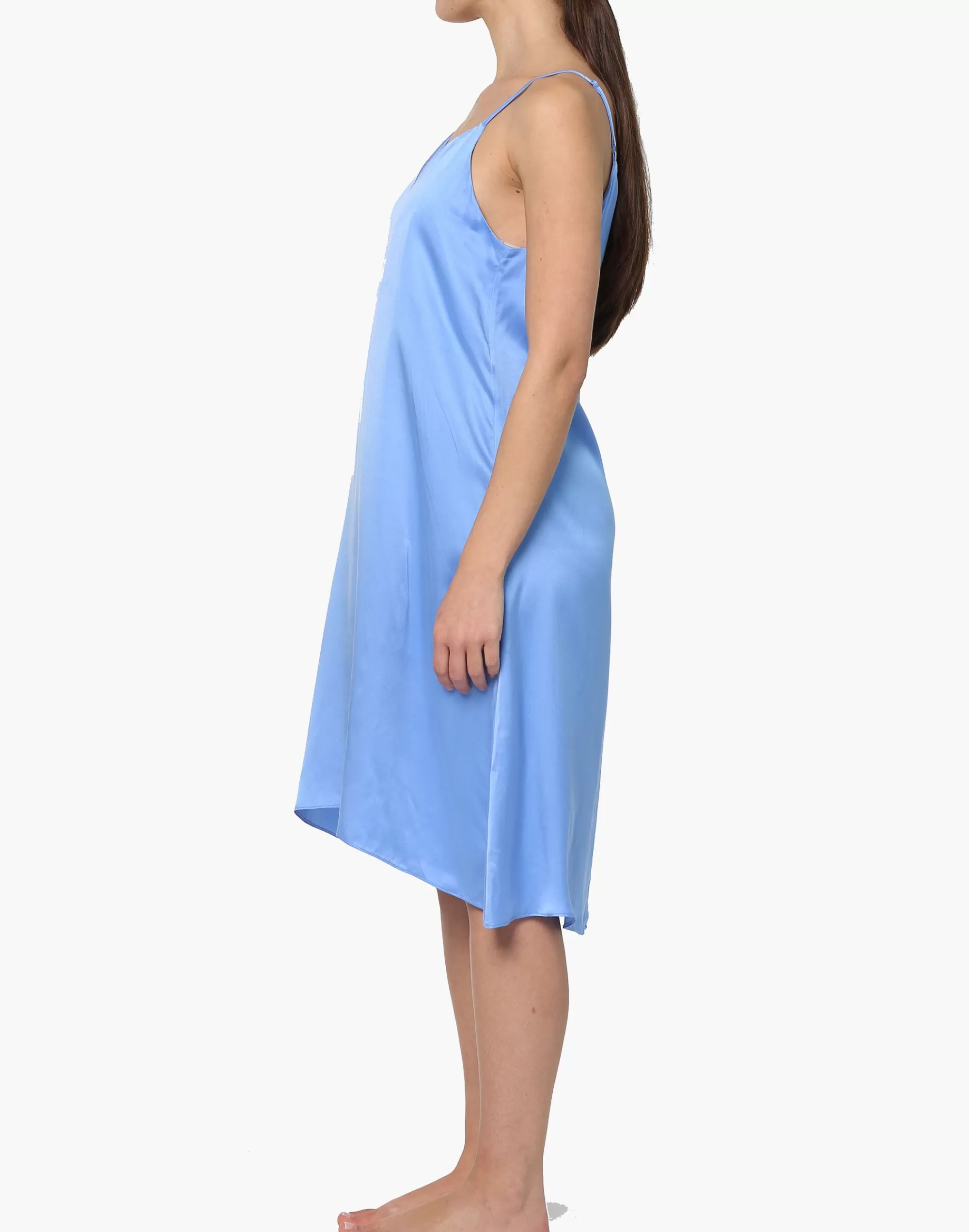 Madewell Pajamas>Washable Silk Slip Nightie Blue