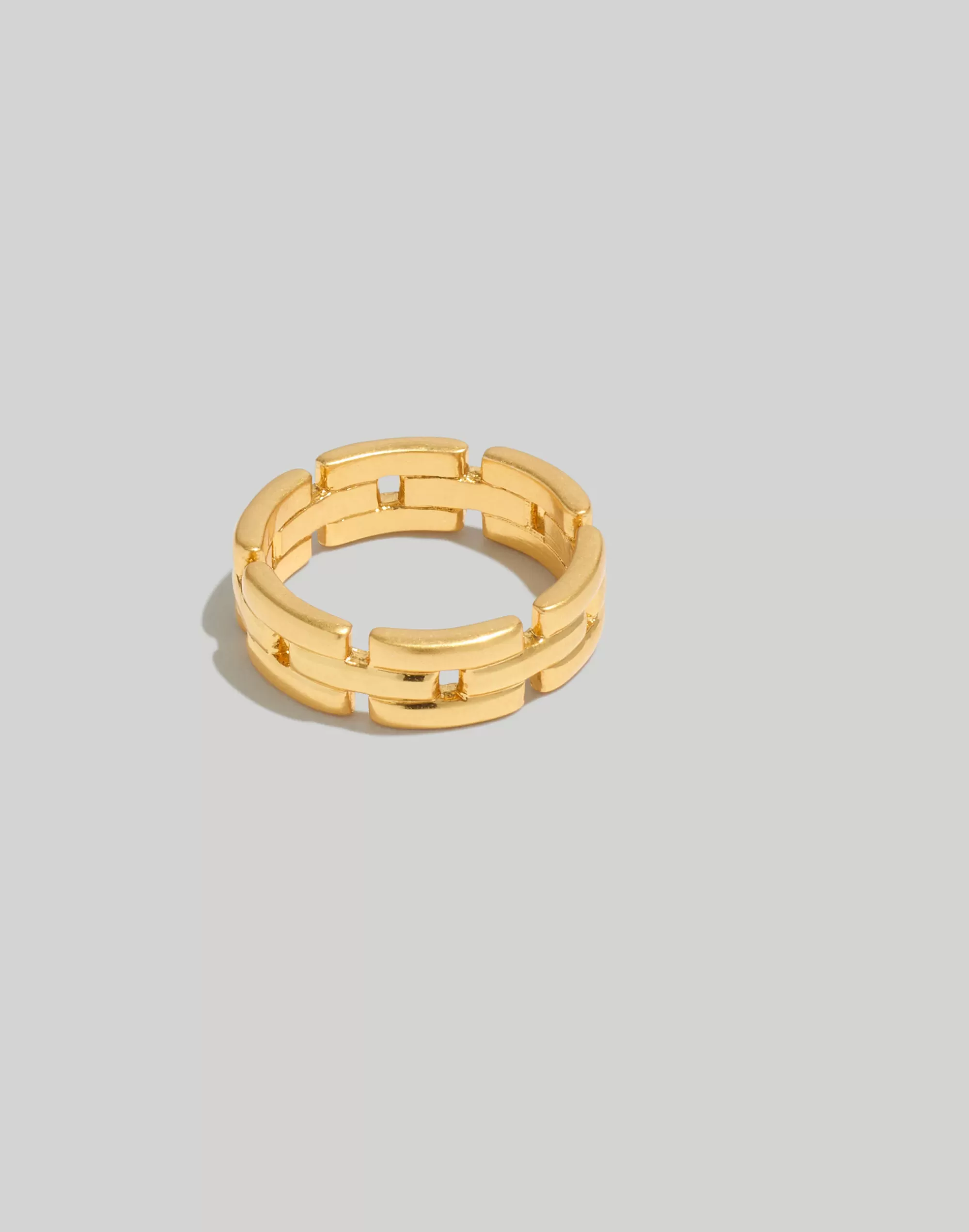 Madewell Jewelry>Watch Chain Statement Ring Vintage Gold