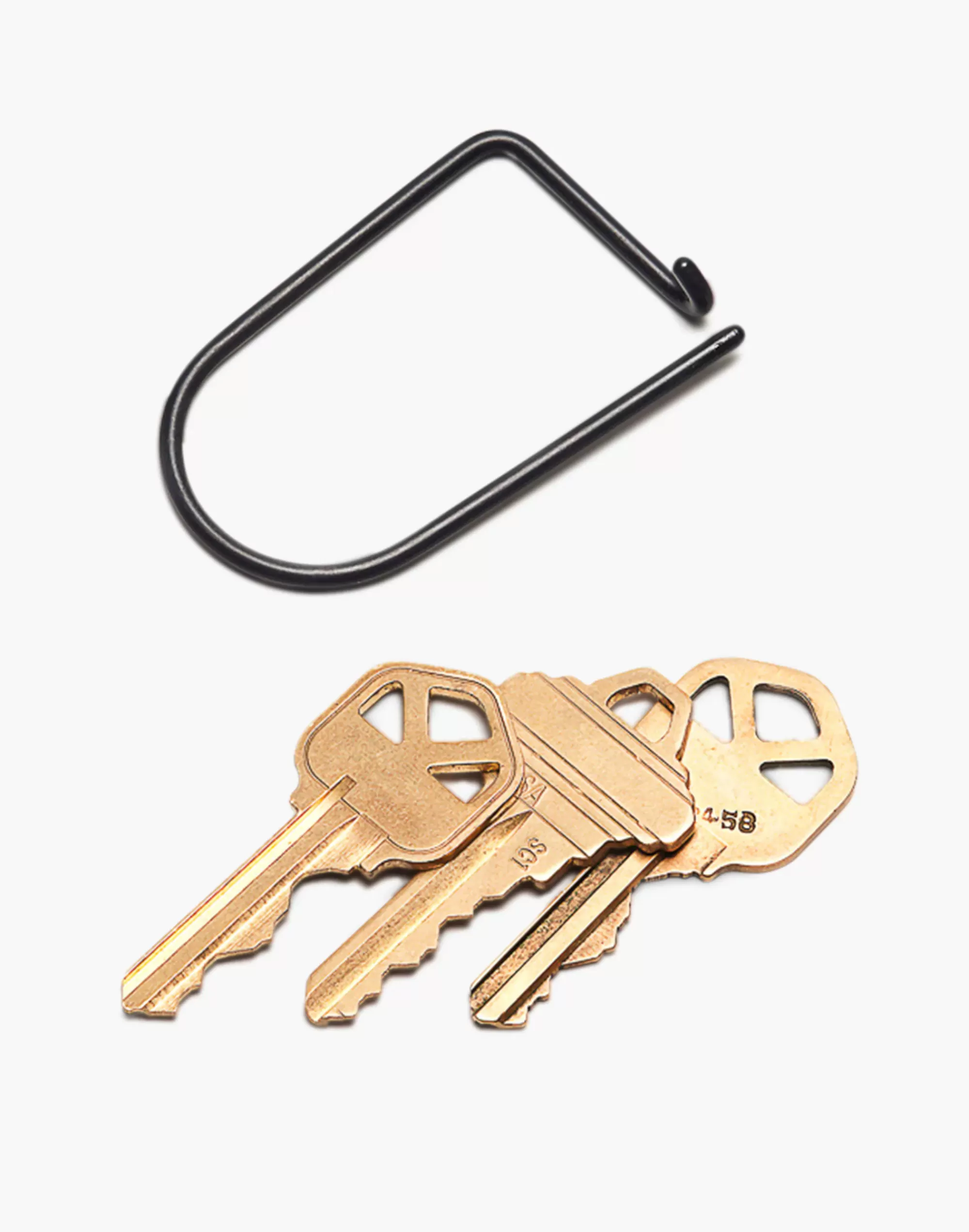 Madewell Home>Wilson Carbon Keyring Black