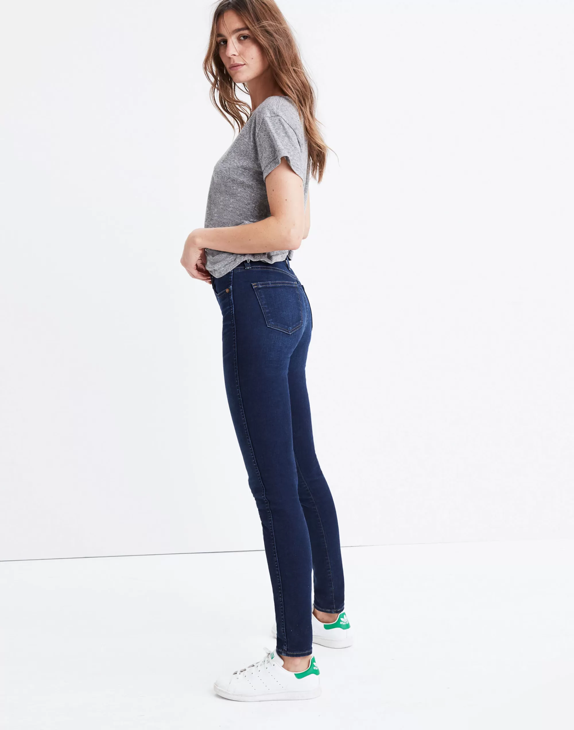 Madewell Jeans>Women's 10" High-Rise Skinny Jeans | Hayes Wash