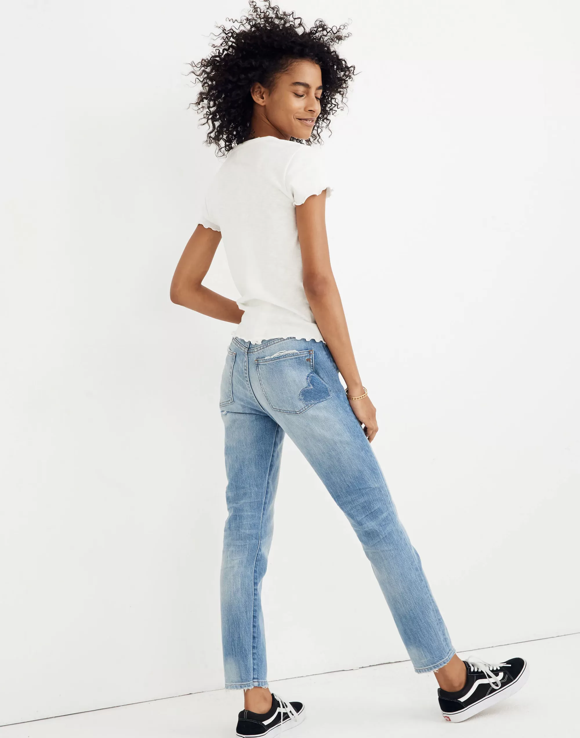 Madewell Tees>Women's Baby Tee | Bright Ivory