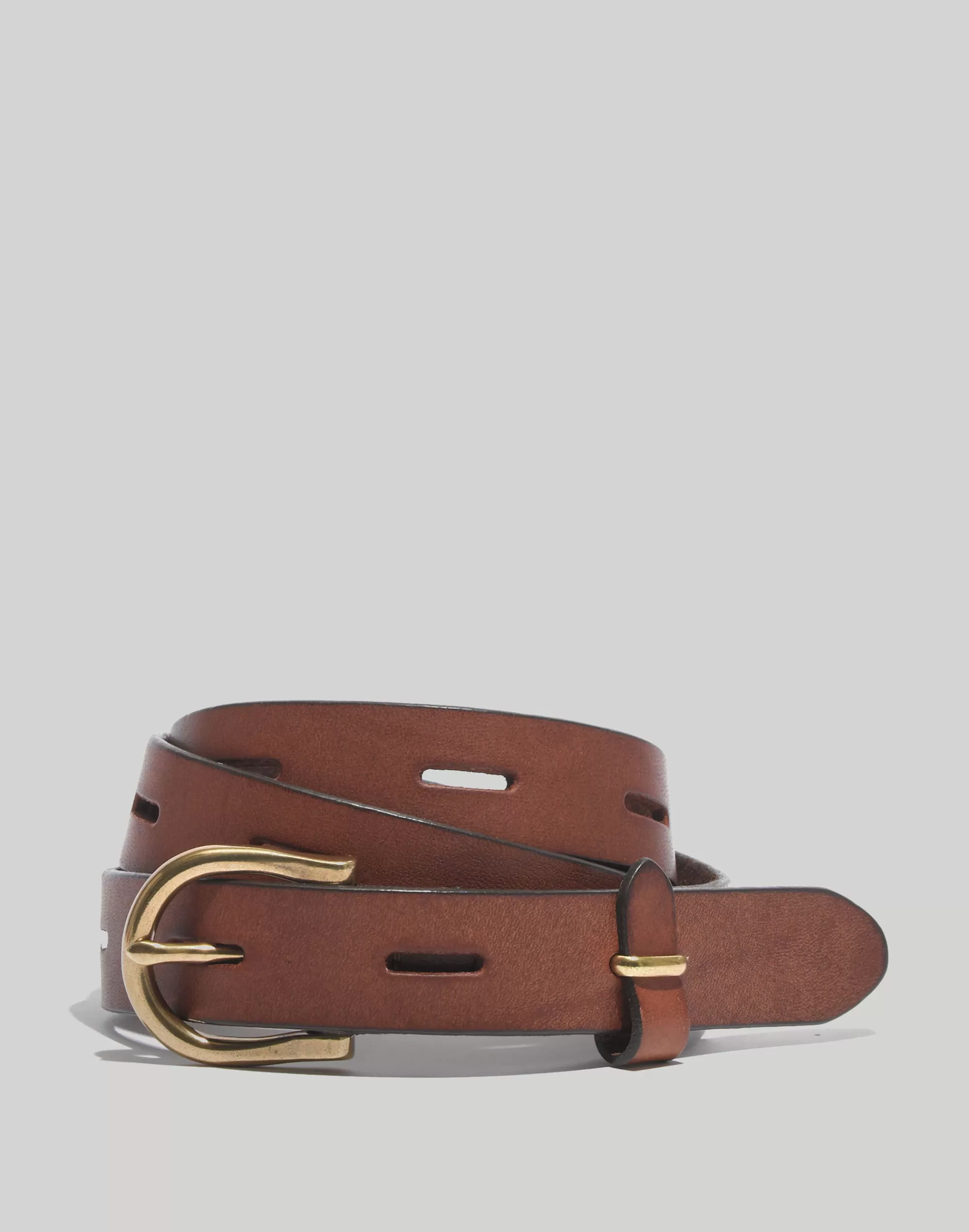 Madewell Belts>Women's Backcountry Belt | English Saddle