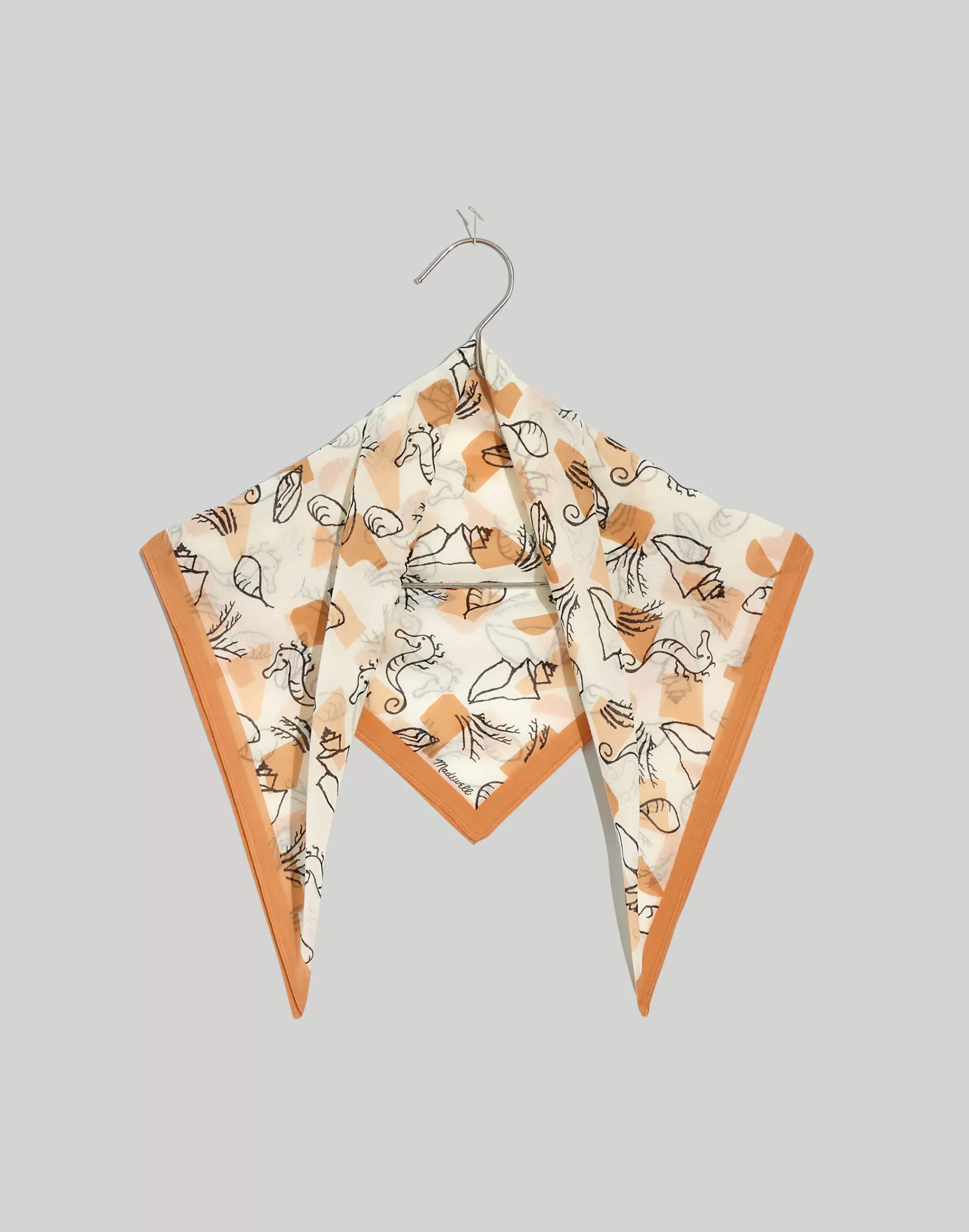 Madewell Bandanas>Women's Bandana | Dried Peach