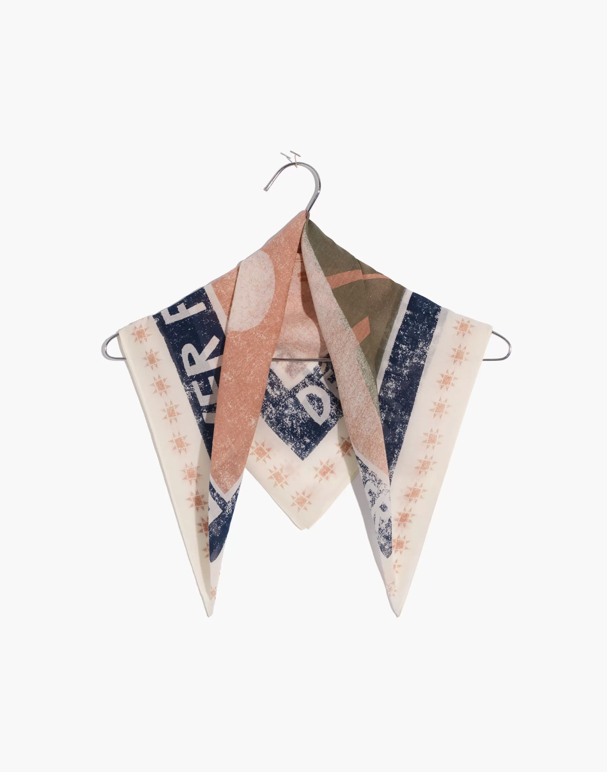 Madewell Bandanas>Women's Bandana | Craftsman Blue