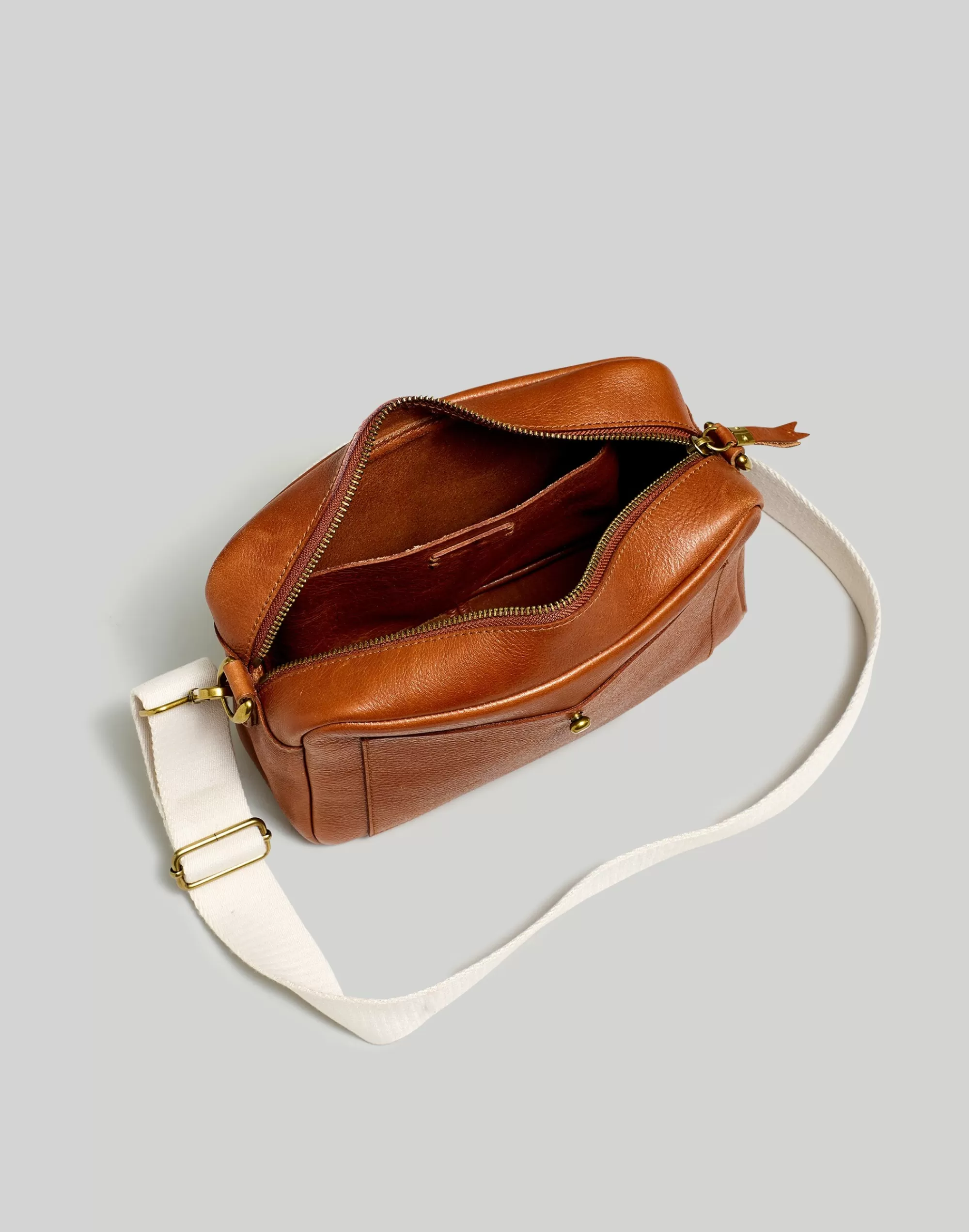 Madewell Crossbody Bags>Women's Large Transport Camera Bag | English Saddle