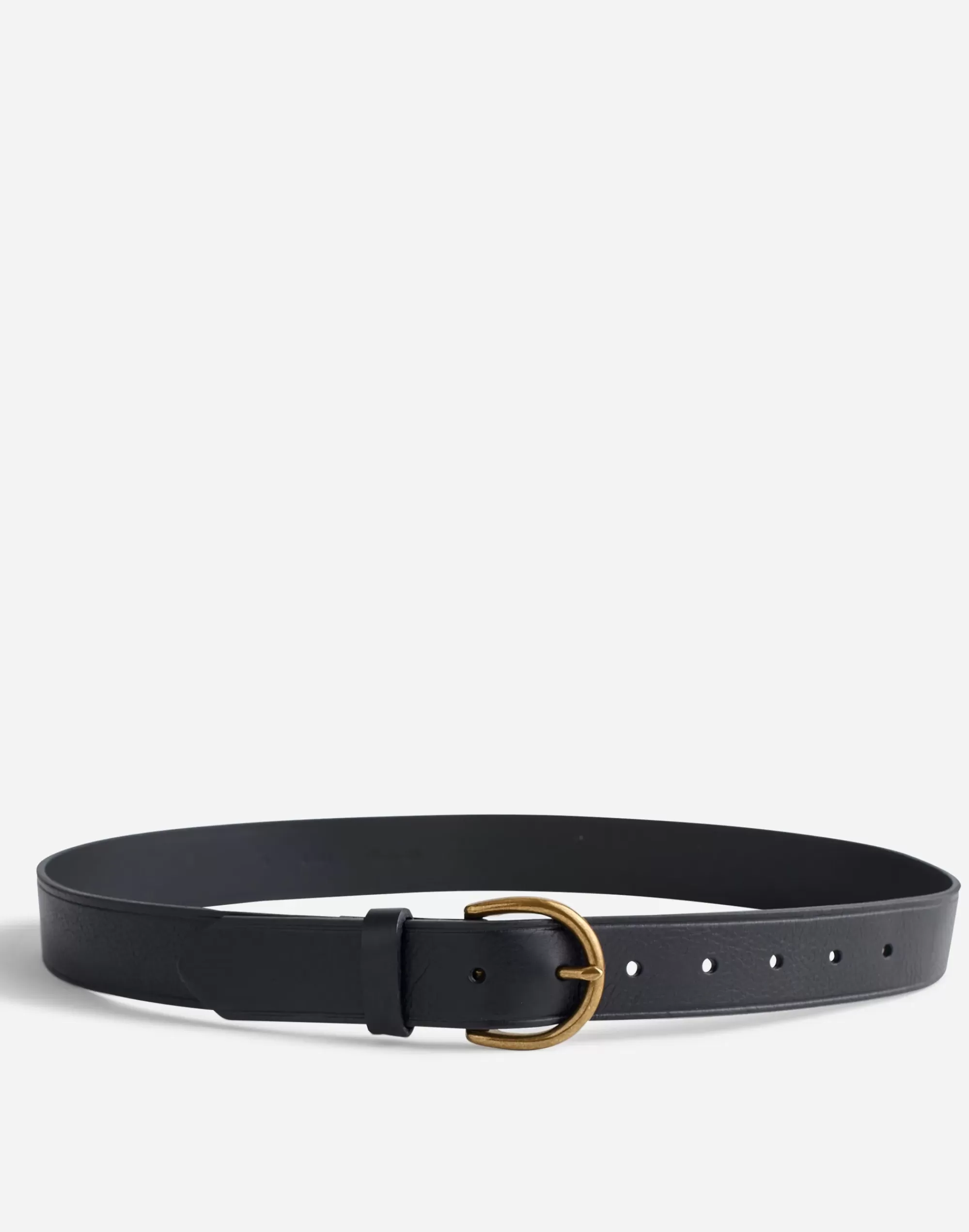 Madewell Belts>Women's Medium Perfect Leather Belt | True Black