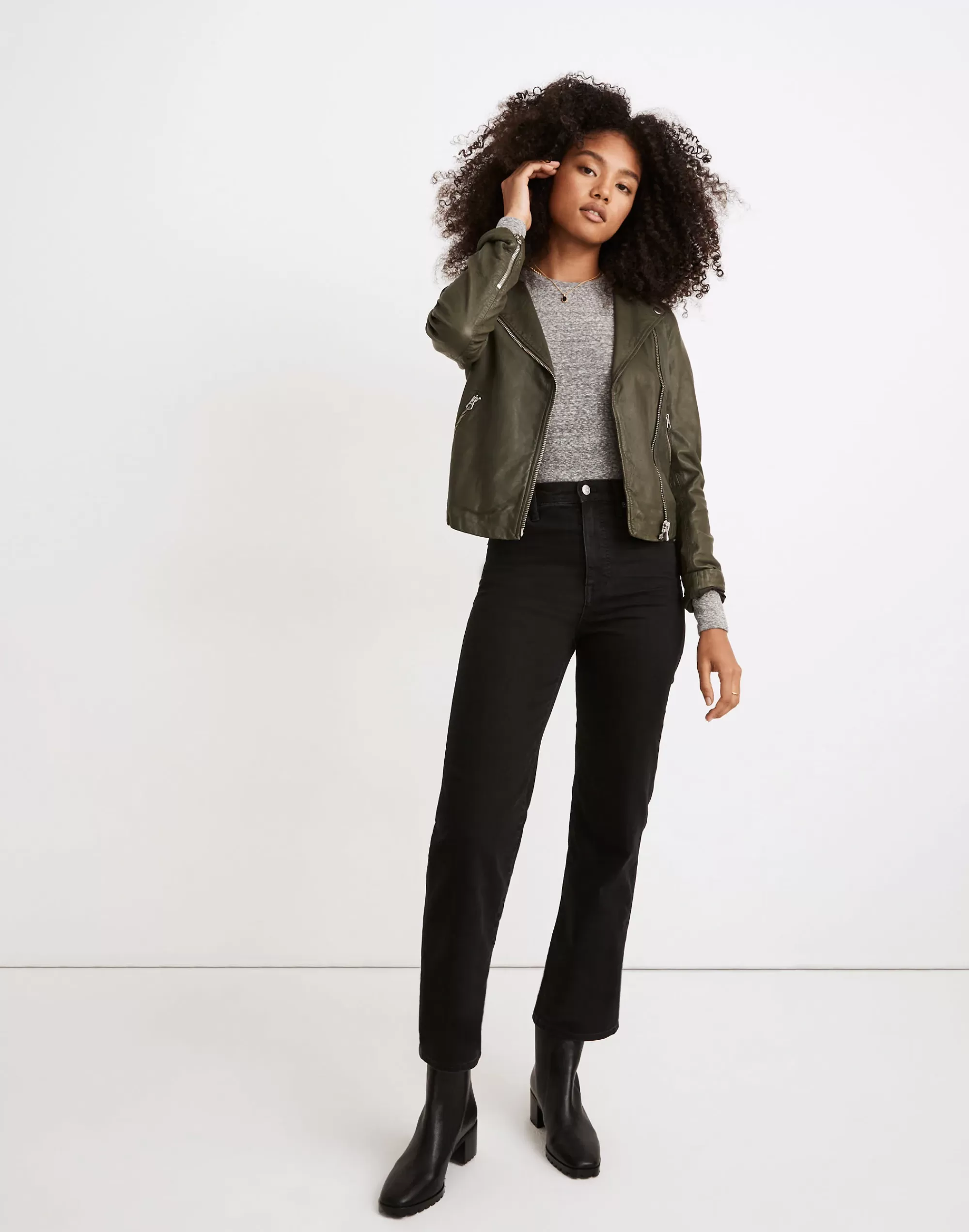 Madewell Jeans>Women's Slim Wide-Leg Jeans In | Lunar Wash