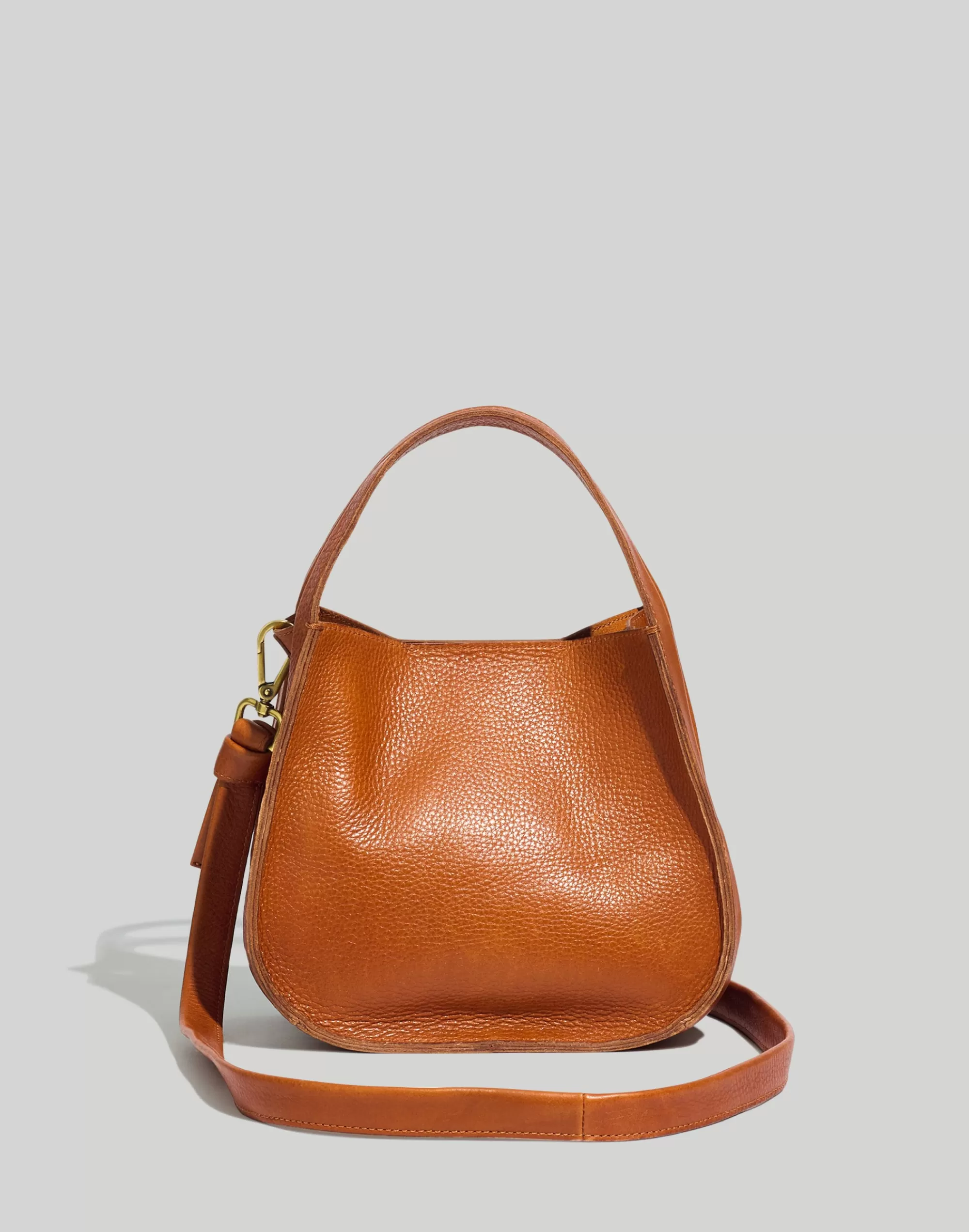 Madewell Crossbody Bags>Women's Sydney Leather Crossbody Bag | Burnished Caramel