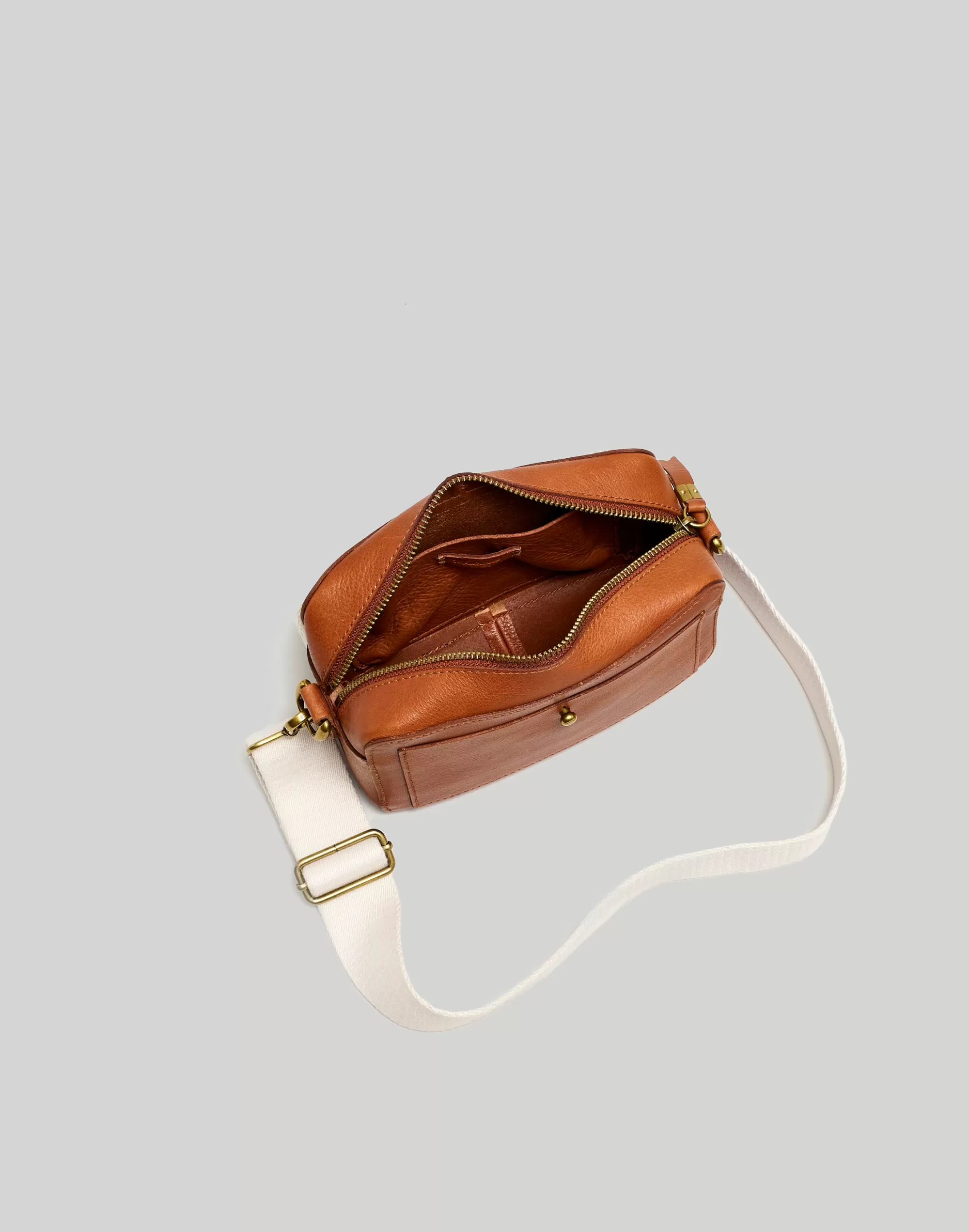 Madewell Crossbody Bags>Women's Transport Camera Bag | English Saddle