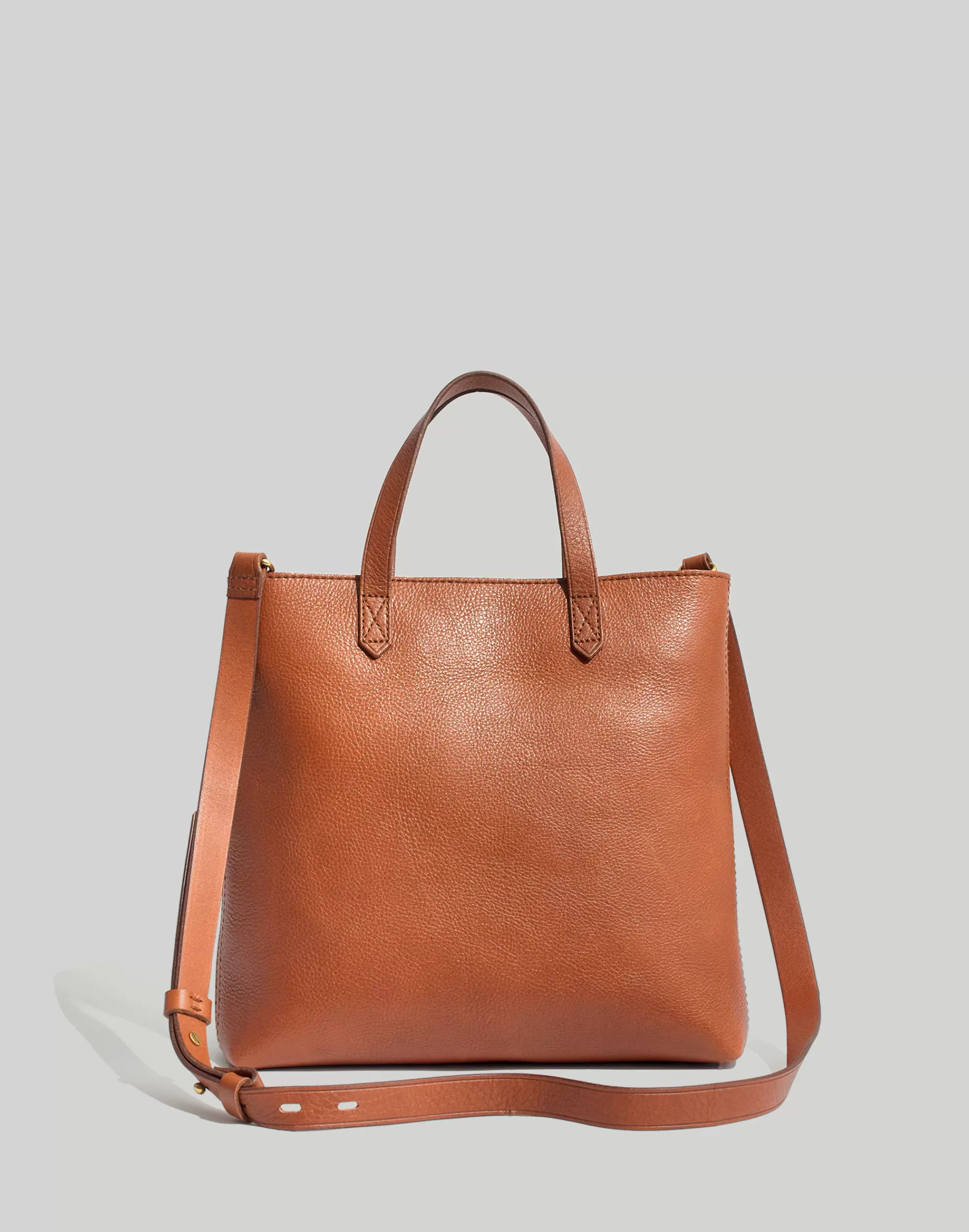 Madewell Crossbody Bags>Women's Zip-Top Transport Crossbody | English Saddle