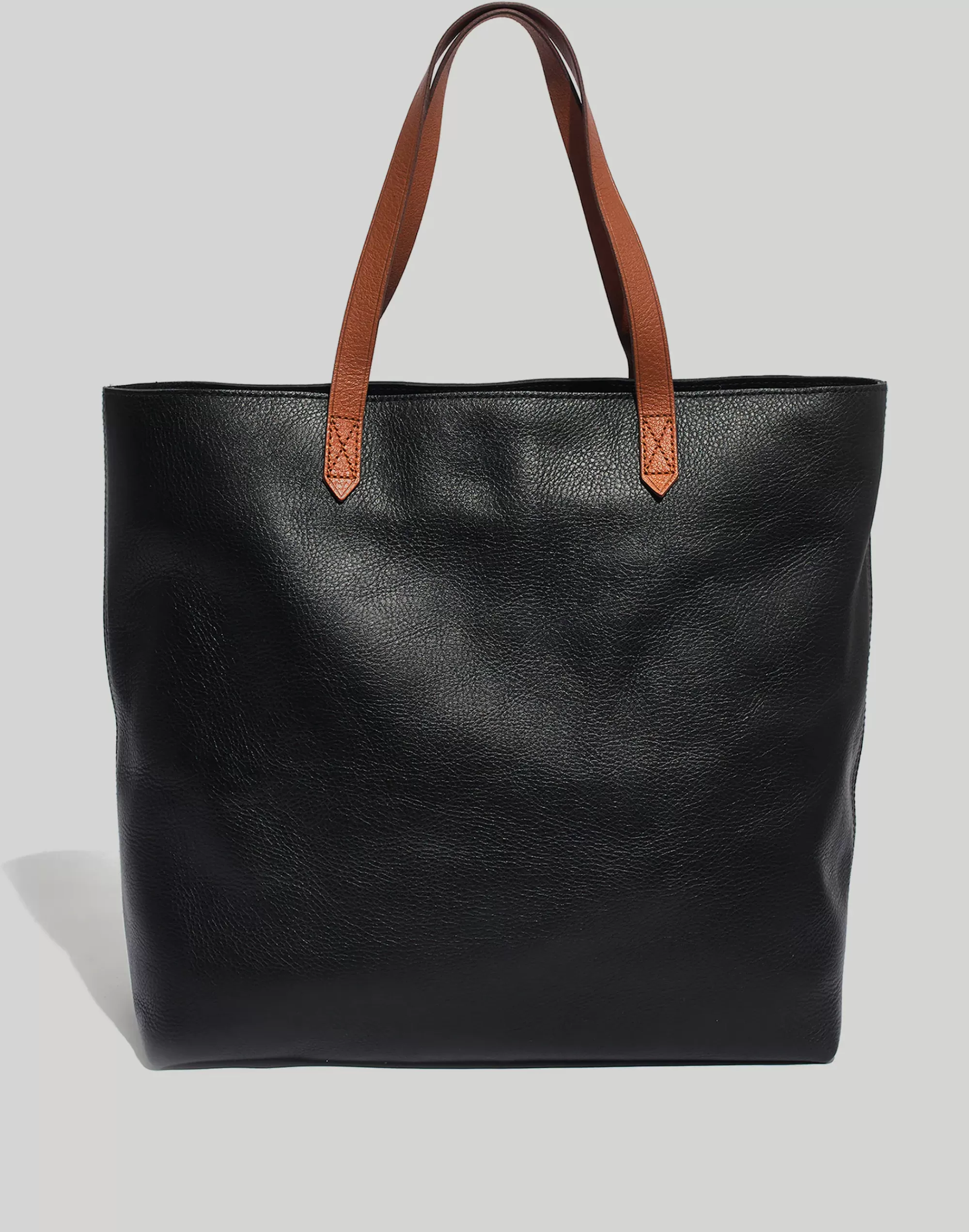 Madewell Totes>Women's Zip-Top Transport Tote | True Black Brown