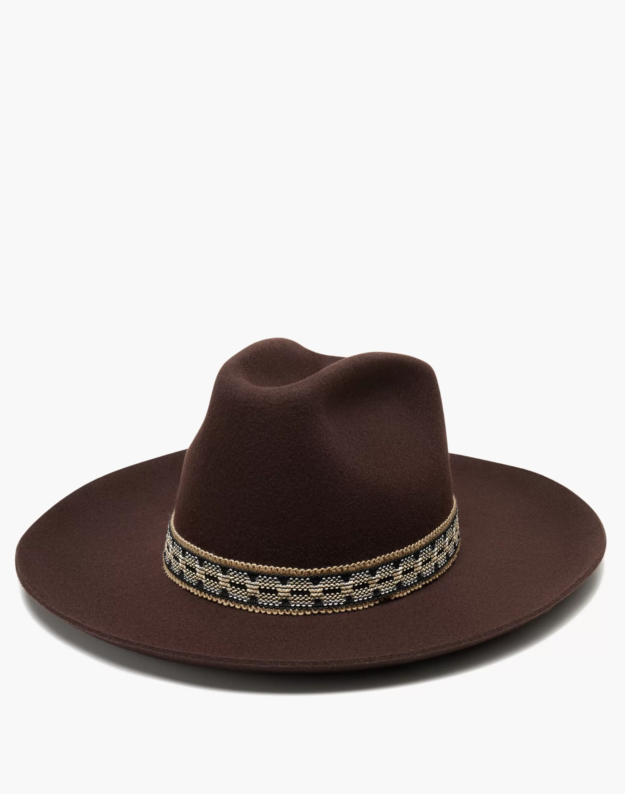 Madewell Hats>Wool Layne Hat Chocolate