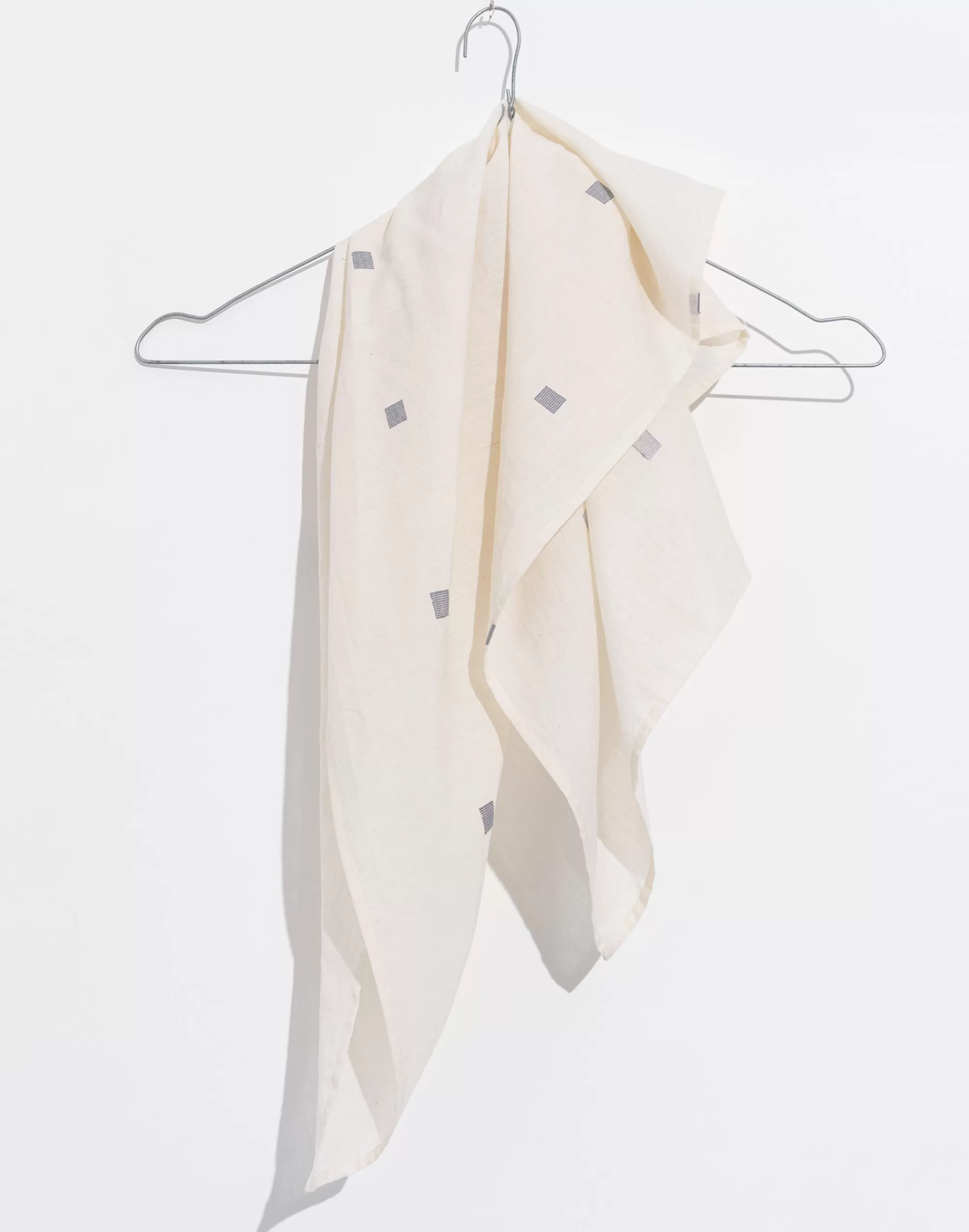 Madewell Bandanas>World Of Crow Handwoven Cotton Bandana White