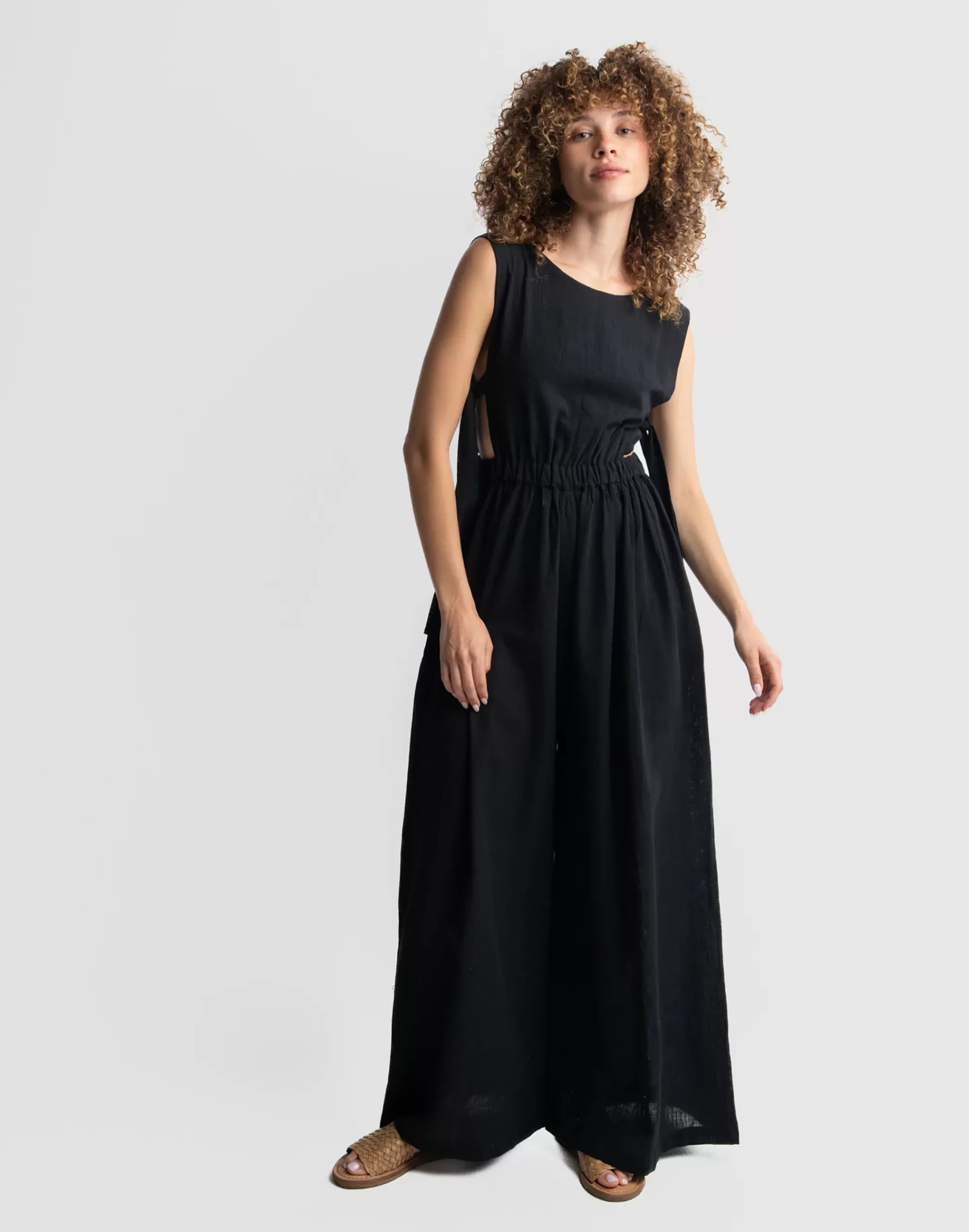 Madewell Dresses>World Of Crow Organic Jump-Suit Black