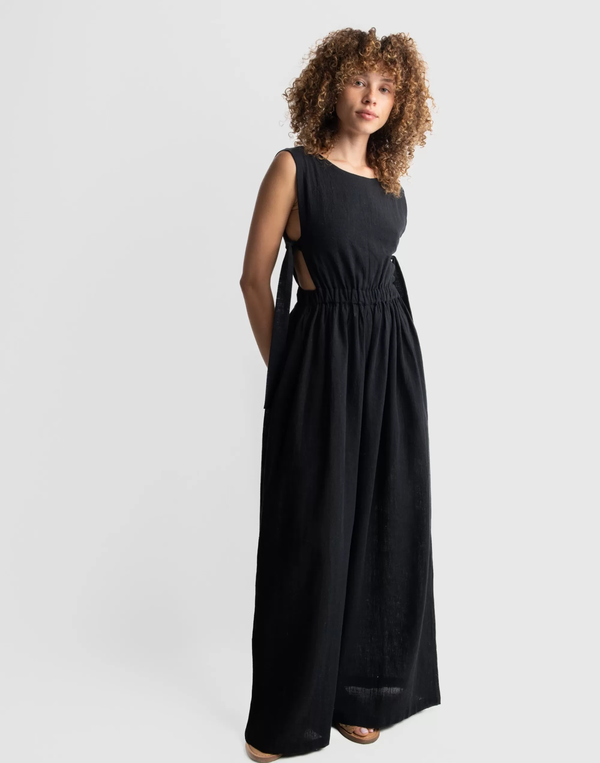 Madewell Dresses>World Of Crow Organic Jump-Suit Black