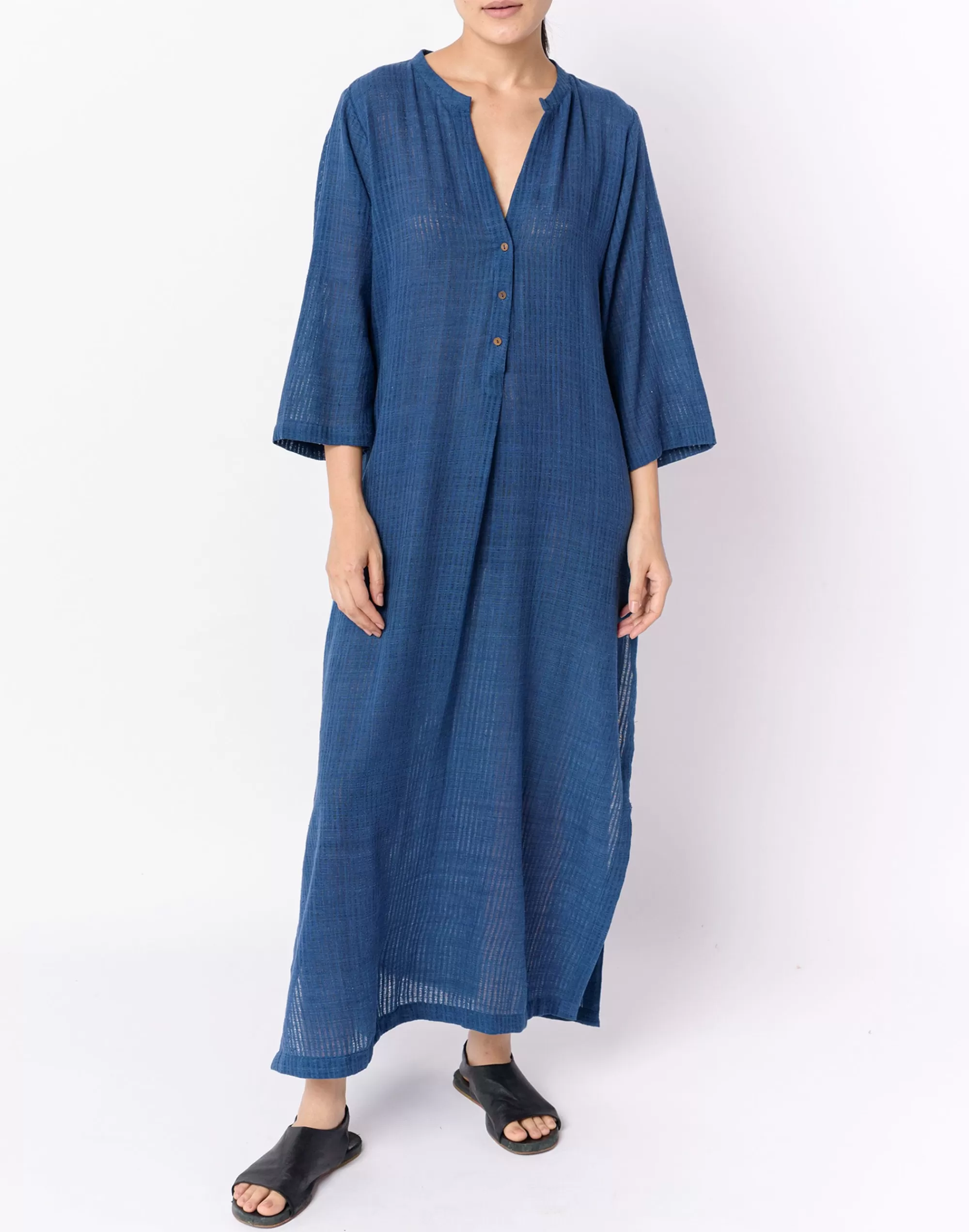 Madewell Dresses>World Of Crow Very Long Tunic Blue