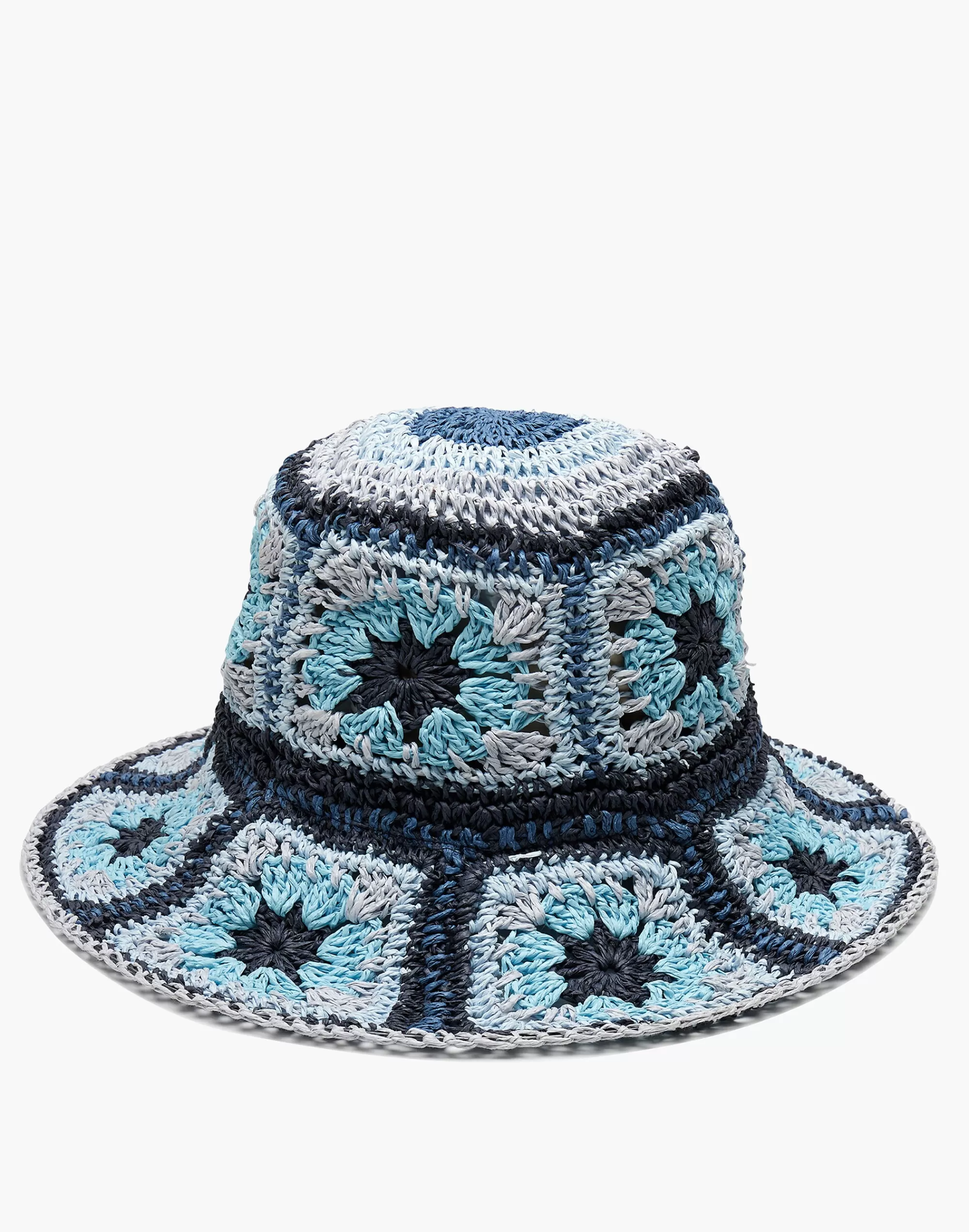 Madewell Hats>Wyeth Agnes Straw Hat Blue Multi